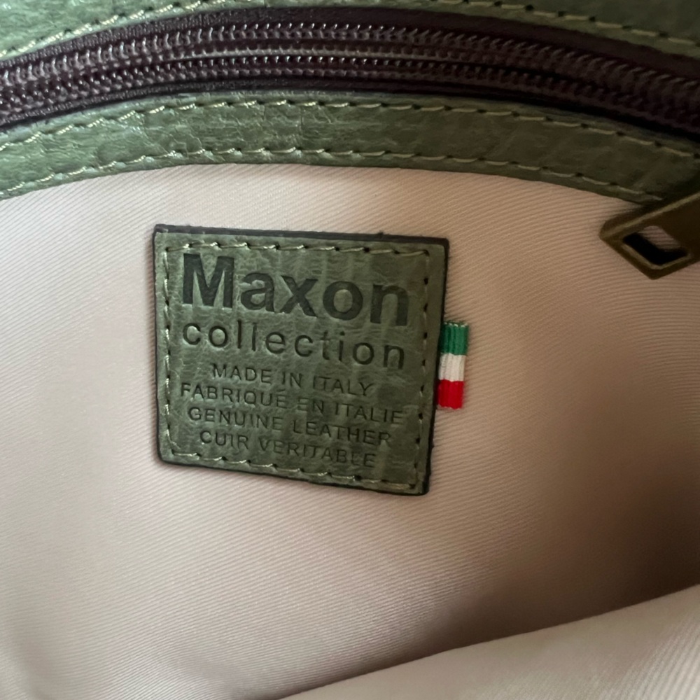 Maxon Pebble Leather Crossbody Bag - Picture 6 of 10